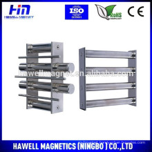 magnetic grate for product purity